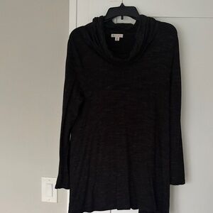 Eliane Rose Black/grey Top with Cowl Neck